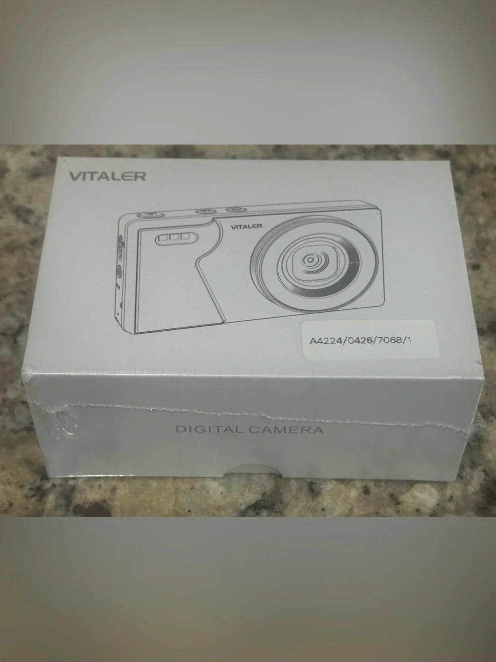 Digital Camera with Front Rear Lens, Autofocus 64MP 4K Camera for Photography